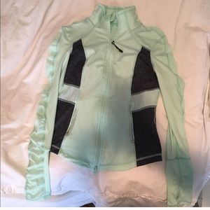 Mint and gray Zella jacket